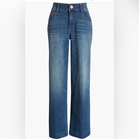 Wit & Wisdom Blue Flare Jeans - Picture 3 of 4